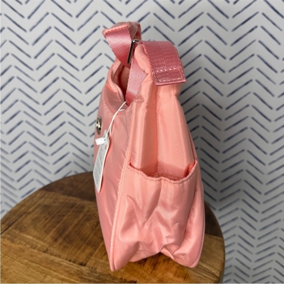 NWT Lululemon Inspired Pink Shoulder Nylon bag 4L - Picture 4 of 7